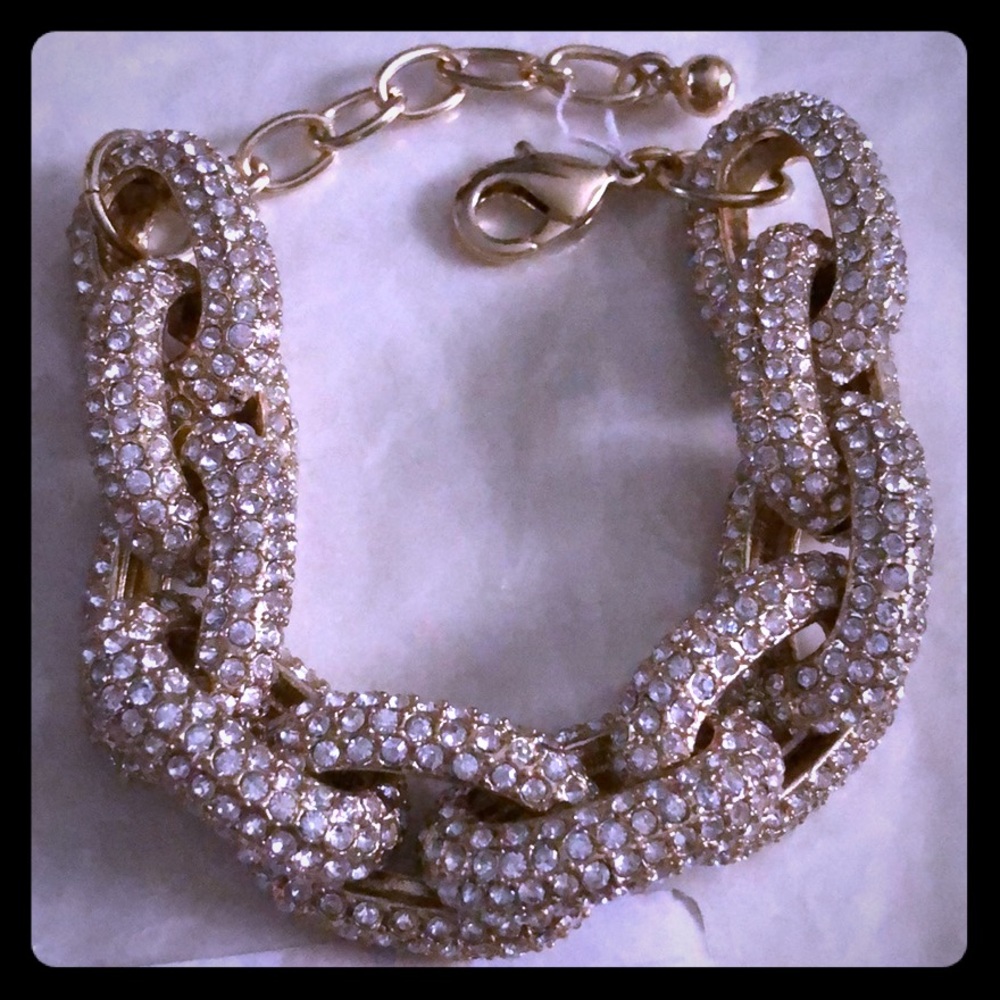 Ava & Aiden Pave Crystal Link Bracelet